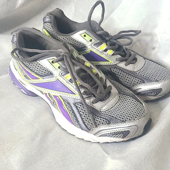 Reebok Purple and Green Athletic Shoes Vintage REEBOK Trekking Shoes Women main image 2